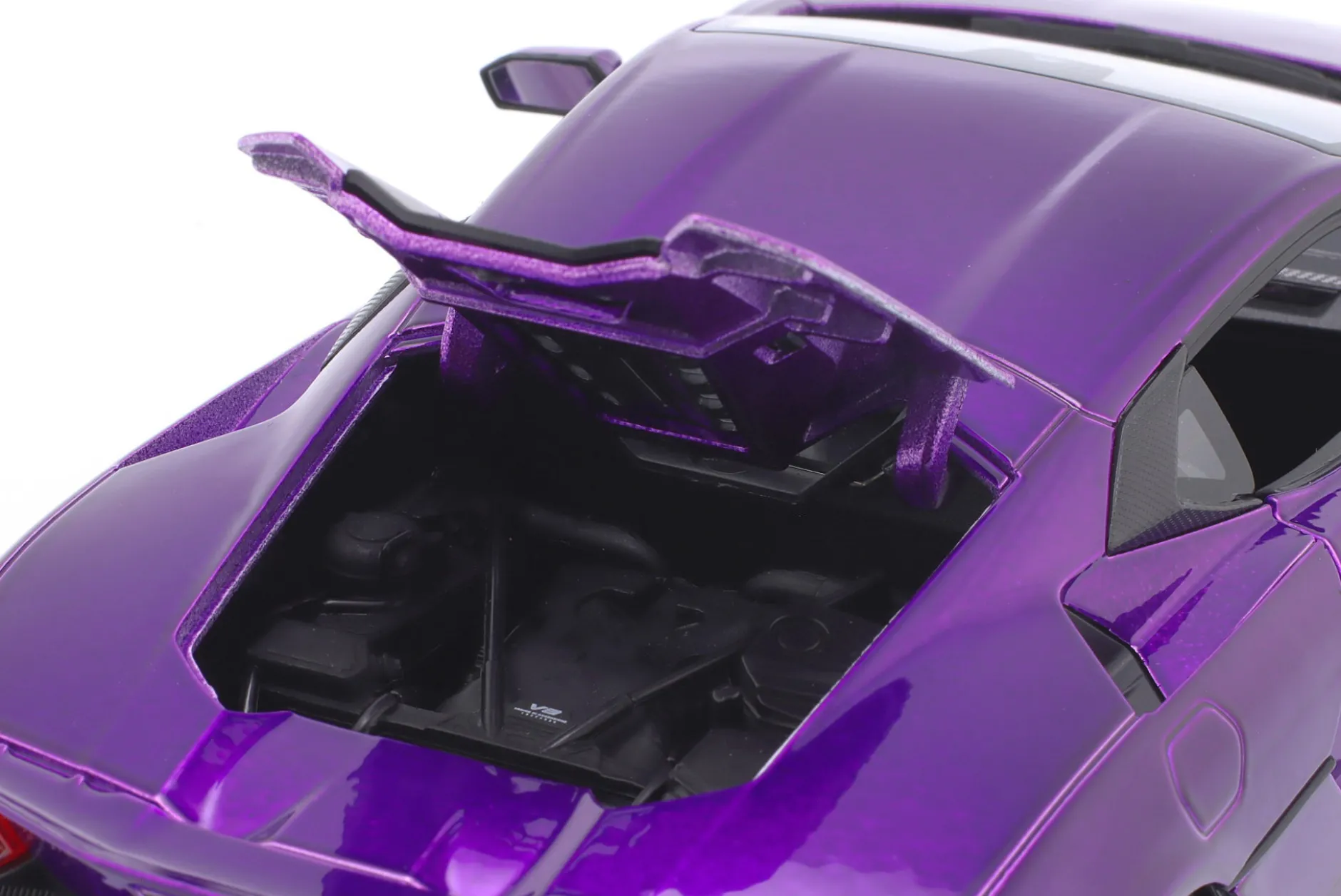 Lamborghini Temerario Baujahr 2024 lila 1:18 Bburago