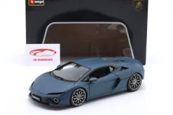 Lamborghini Temerario Baujahr 2024 mattblau 1:18 Bburago