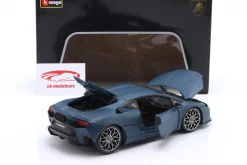 Lamborghini Temerario Baujahr 2024 mattblau 1:18 Bburago