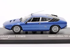Lamborghini Urraco Baujahr 1974 blau metallic 1:43 Minichamps