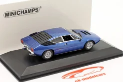 Lamborghini Urraco Baujahr 1974 blau metallic 1:43 Minichamps