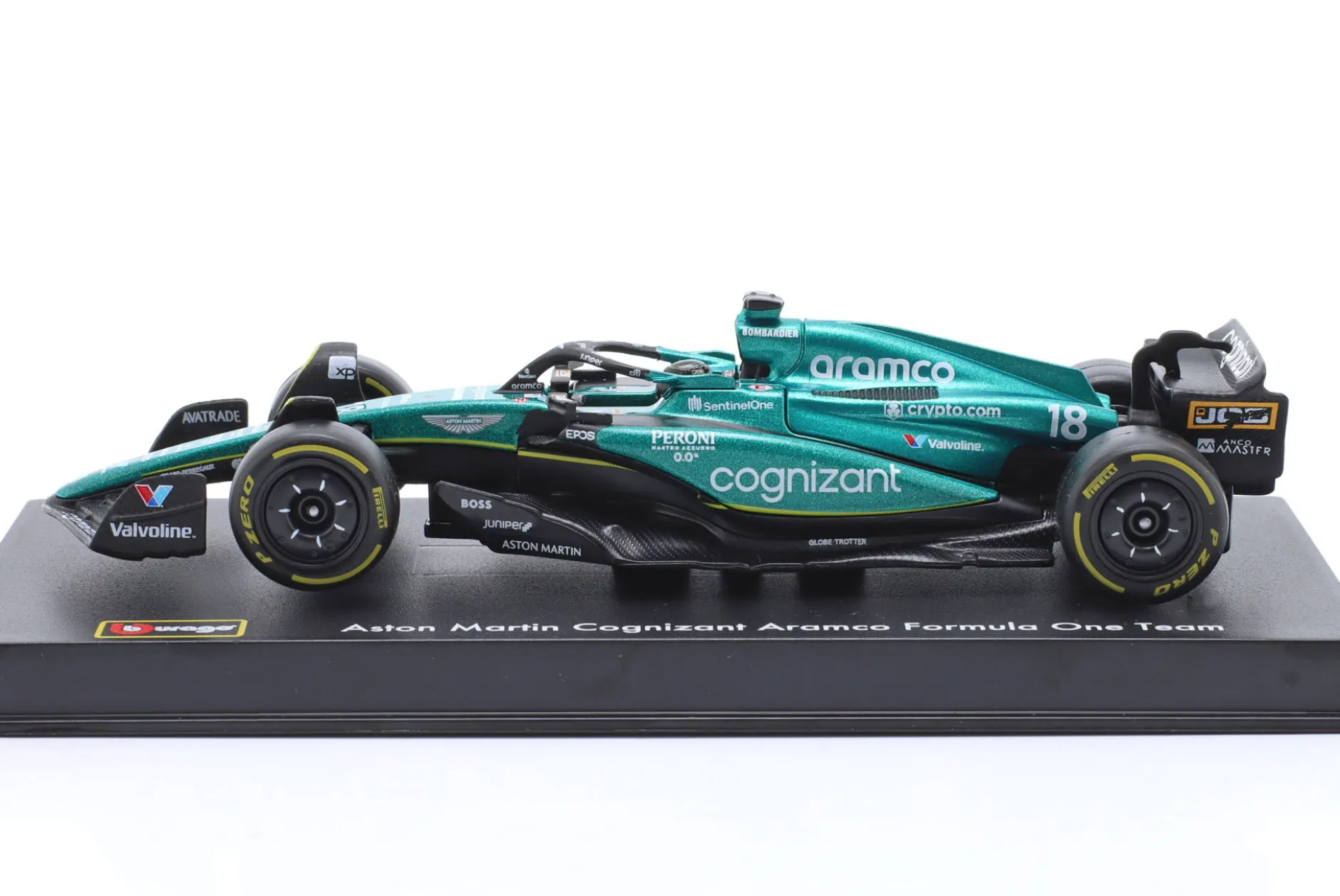 Lance Stroll Aston Martin AMR23 #18 Formel 1 2023 1:43 Bburago