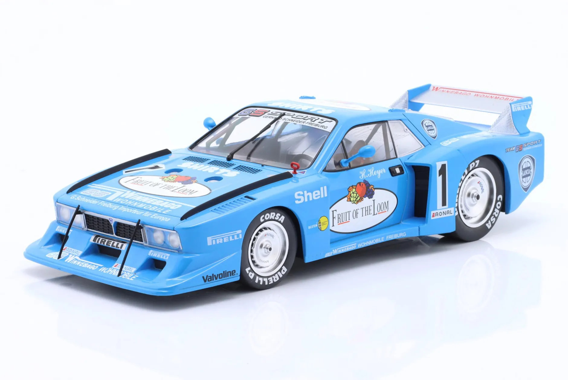 Lancia Beta Montecarlo Turbo #1 7th DRM Nürburgring 1981 Hans Heyer 1:18 MCG