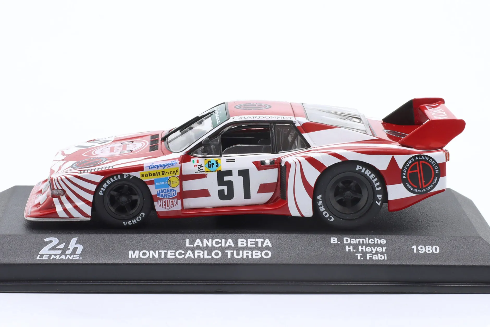 Lancia Beta Monte Carlo Turbo #51 24h LeMans 1980 1:43 Altaya