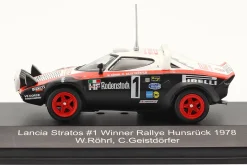 Lancia Stratos HF #1 Sieger Hunsrück Rallye 1978 Röhrl, Geistdörfer 1:43 CMR