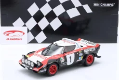 Lancia Stratos HF #1 Sieger Saarland Rallye 1978 Röhrl, Geistdörfer 1:18 Minichamps