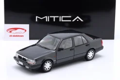 Lancia Thema Turbo 16V LX 2S Baujahr 1991 schwarz metallic 1:18 MITICA