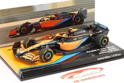 Lando Norris McLaren MCL36 #4 Bahrain GP Formel 1 2022 1:43 Minichamps