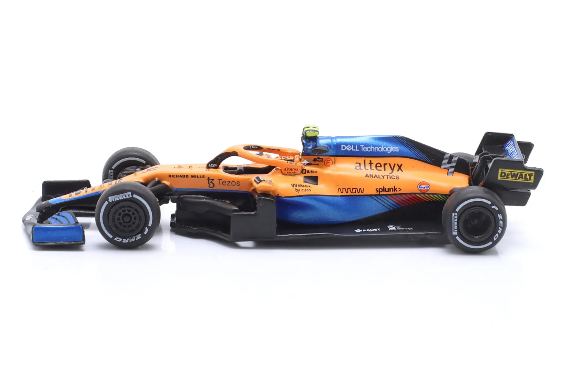 Lando Norris McLaren MCL35M #4 2nd Italien GP Formel 1 2021 1:64 Tarmac Works