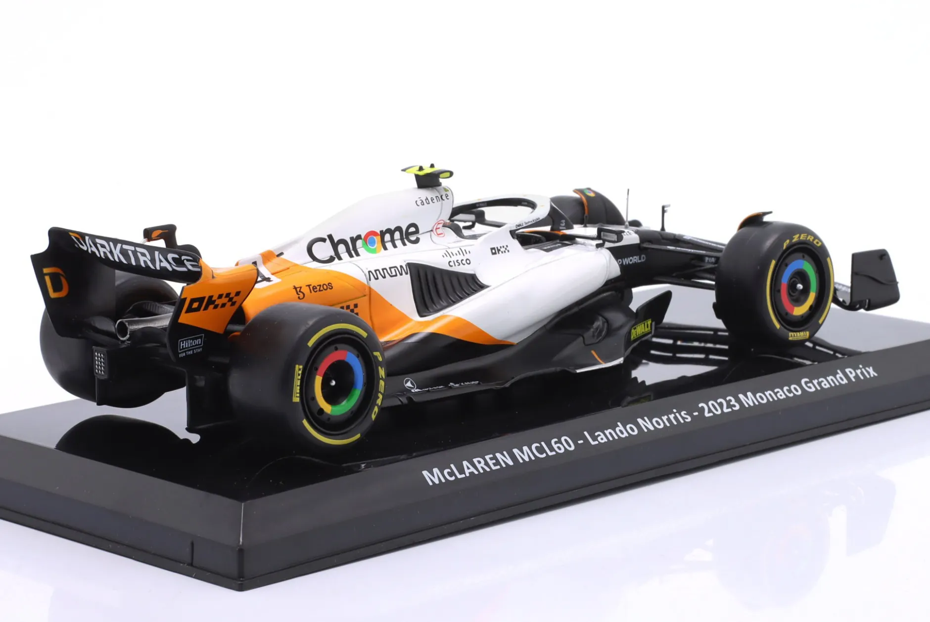 Lando Norris McLaren MCL60 #4 Monaco GP Formel 1 2023 1:24 Premium Collectibles