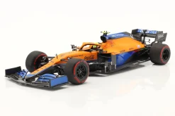 Lando Norris McLaren MCL35M #4 4th Bahrain GP Formel 1 2021 1:18 Minichamps