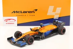 Lando Norris McLaren MCL35M #4 4th Bahrain GP Formel 1 2021 1:18 Minichamps