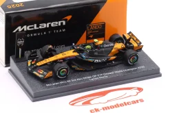 Lando Norris McLaren MCL39 #4 3rd Abu Dhabi GP Formel 1 Weltmeister 2025 1:64 Spark