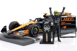 Lando Norris McLaren MCL39 #4 3rd Abu Dhabi GP Formel 1 Weltmeister 2025 1:18 Minichamps