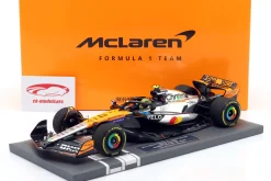 Lando Norris McLaren MCL39 #4 Sieger British GP Formel 1 Weltmeister 2025 1:18 Minichamps