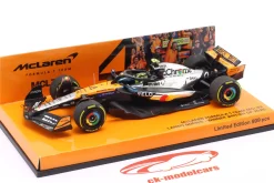 Lando Norris McLaren MCL39 #4 Sieger British GP Formel 1 Weltmeister 2025 1:43 Minichamps