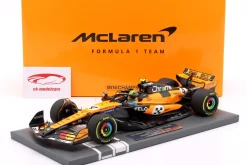 Lando Norris McLaren MCL39 #4 Sieger Monaco GP Formel 1 Weltmeister 2025 1:18 Minichamps
