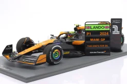 Lando Norris McLaren MCL38 #4 Sieger Miami GP Formel 1 2024 1:12 Spark