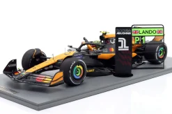 Lando Norris McLaren MCL38 #4 Sieger Abu Dhabi GP Formel 1 2024 1:12 Spark