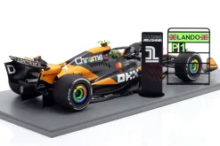 Lando Norris McLaren MCL38 #4 Sieger Abu Dhabi GP Formel 1 2024 1:12 Spark
