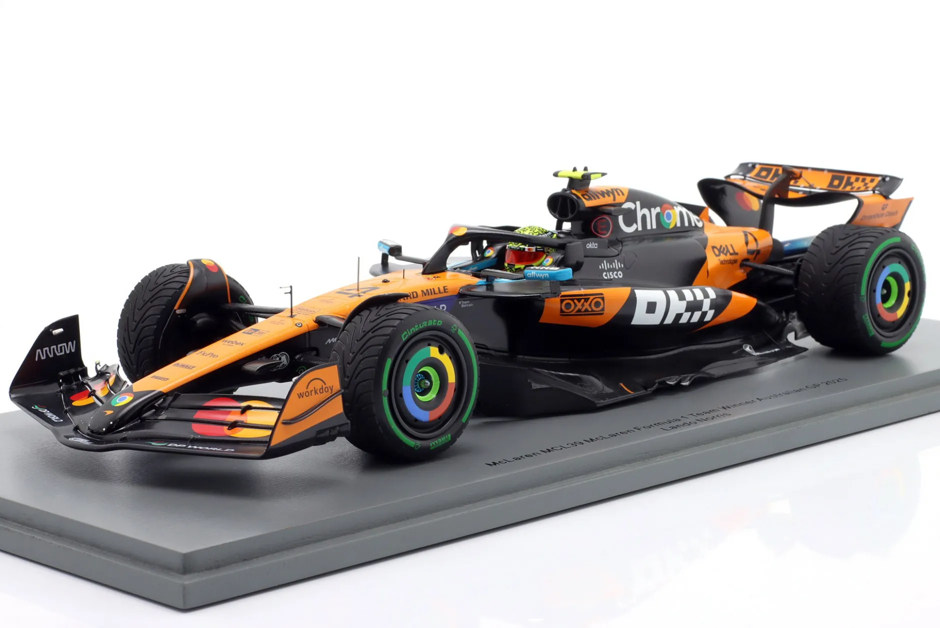 Lando Norris McLaren MCL39 #4 Sieger Australien GP Formel 1 Weltmeister 2025 1:18 Spark