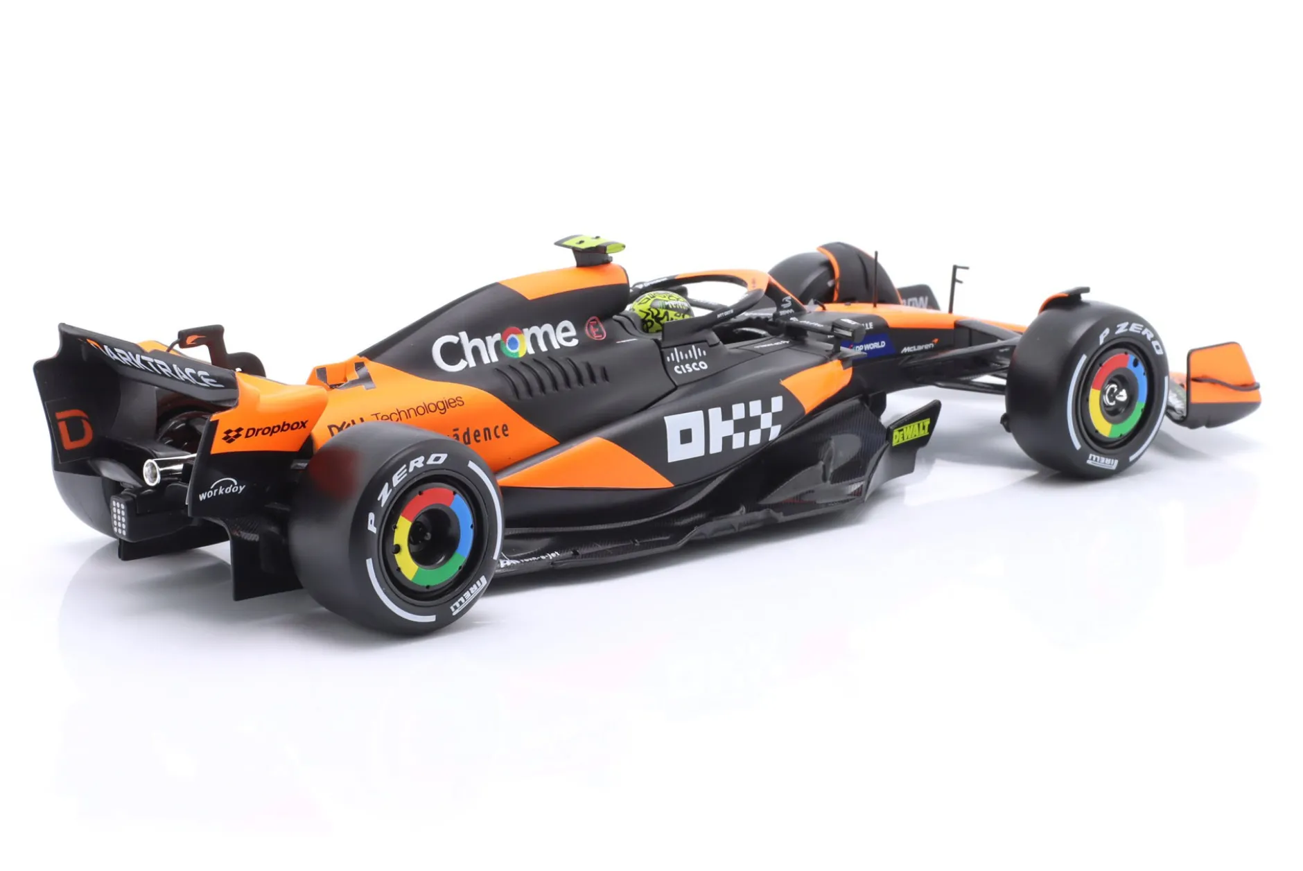 Lando Norris McLaren MCL38 #4 Sieger Miami GP Formel 1 2024 1:24 Bburago
