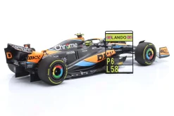 Lando Norris McLaren MCL60 #4 6th Australien GP Formel 1 2023 1:18 Minichamps