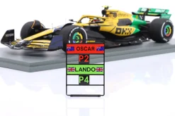 Lando Norris McLaren MCL38 #4 4th Monaco GP Formel 1 2024 1:18 Spark