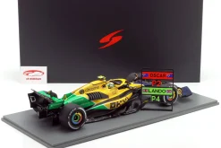 Lando Norris McLaren MCL38 #4 4th Monaco GP Formel 1 2024 1:12 Spark