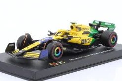 Lando Norris McLaren MCL38 #4 4th Monaco GP Formel 1 2024 1:43 Bburago