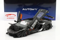 LB-Works Lamborghini Aventador Limited Edition LBWK Livery schwarz 1:18 AUTOart