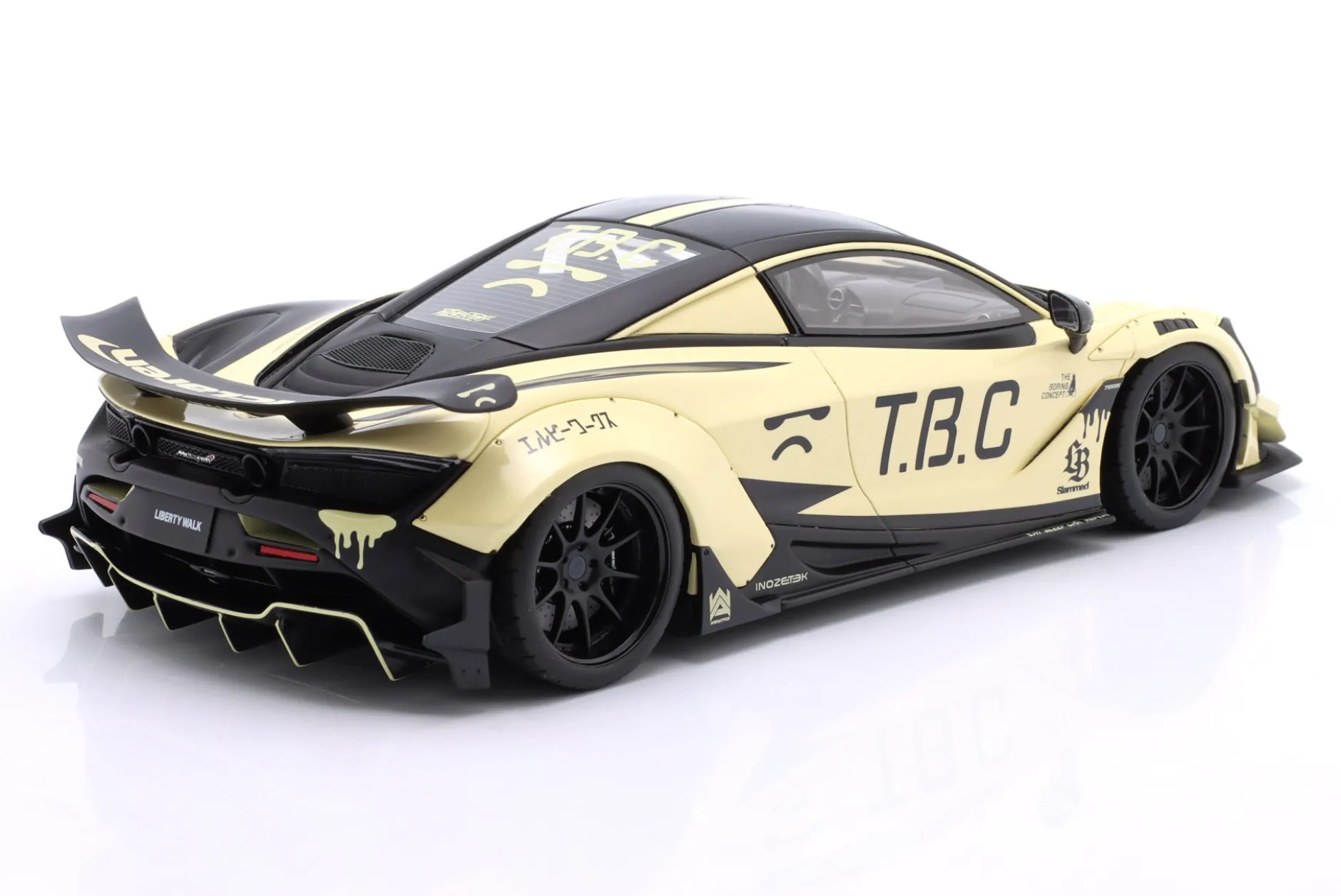 LB-Works 720S Baujahr 2024 Beige 1:18 GT-Spirit