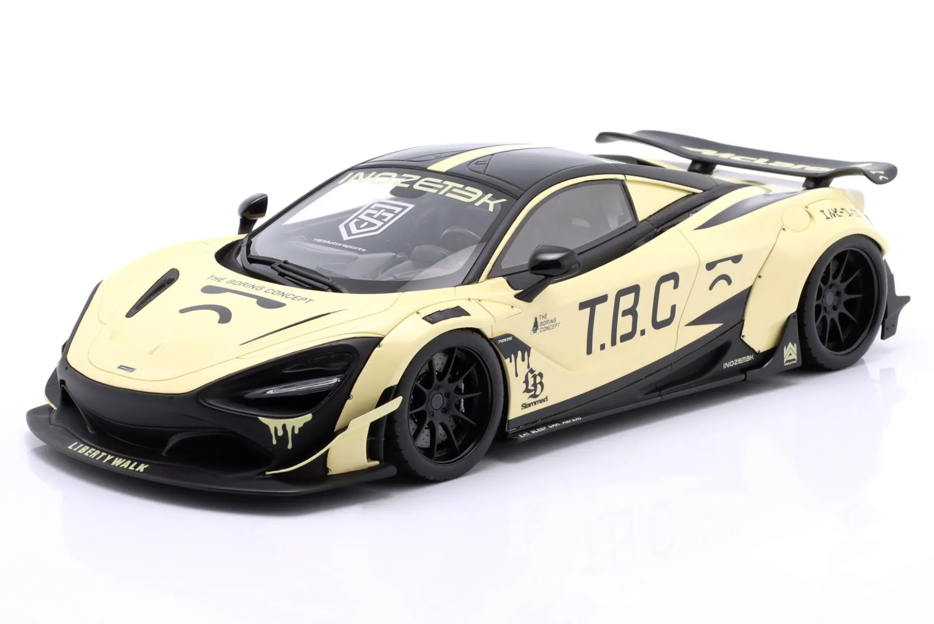 LB-Works 720S Baujahr 2024 Beige 1:18 GT-Spirit