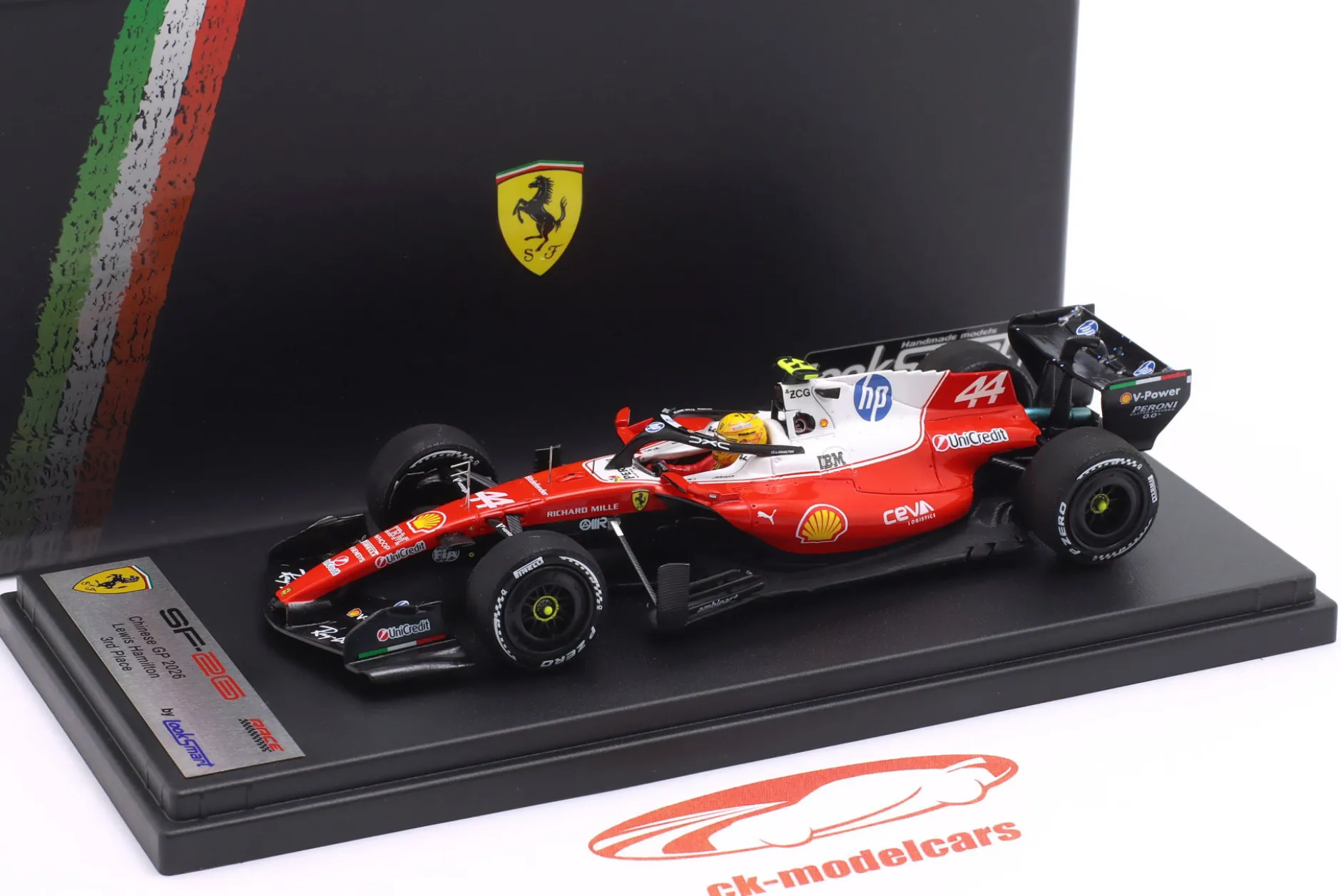 Lewis Hamilton Ferrari SF-26 #44 3rd China GP Formel 1 2026 1:43 LookSmart