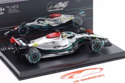 Lewis Hamilton Mercedes-AMG F1 W13 #44 Formel 1 2022 1:43 Bburago