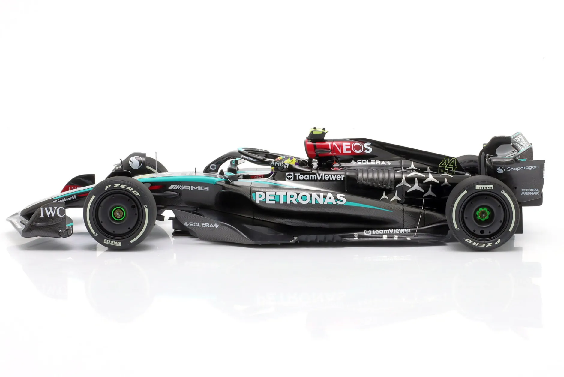 Lewis Hamilton Mercedes-AMG F1 W15 #44 4th Österreich GP Formel 1 2024 1:18 Minichamps