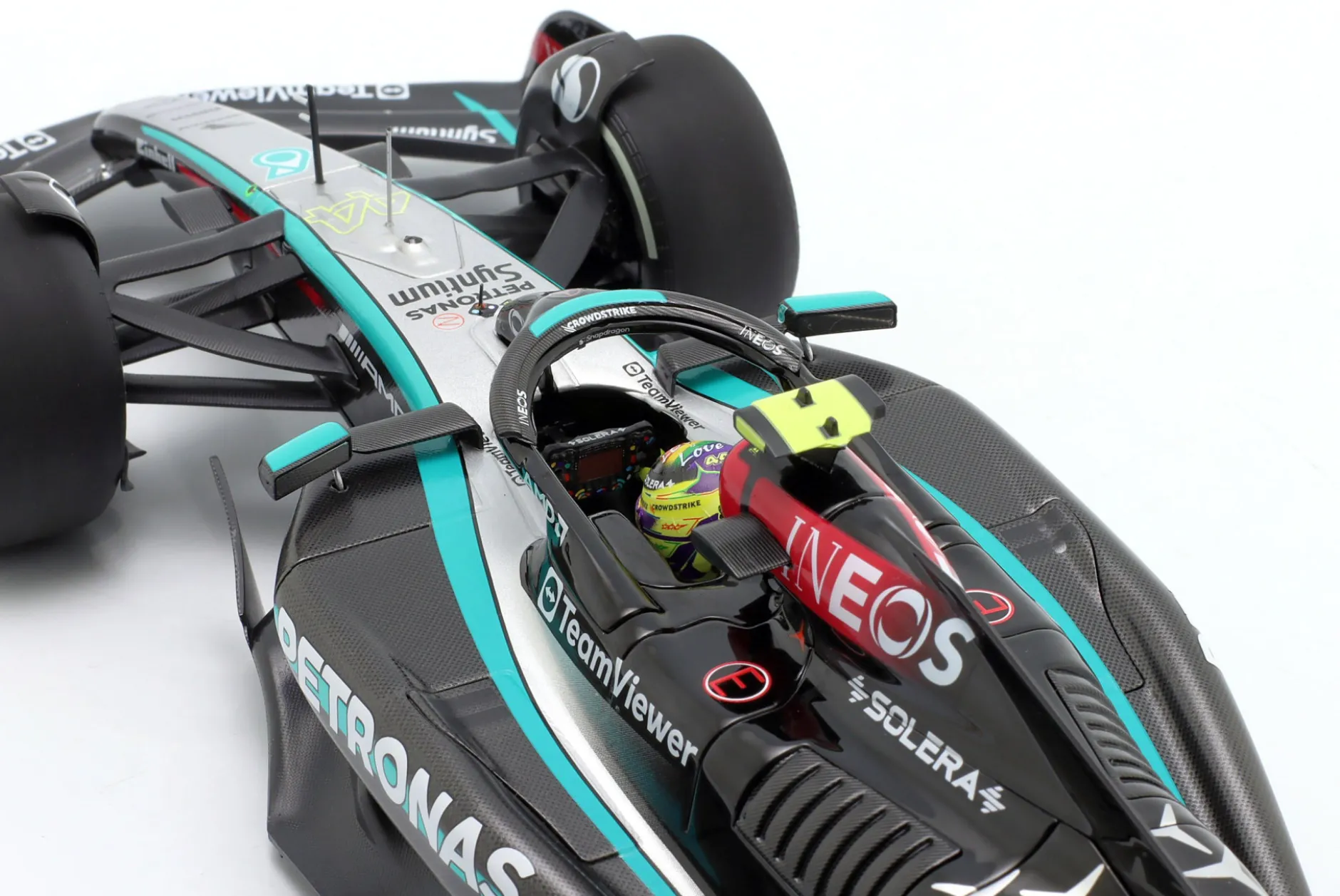 Lewis Hamilton Mercedes-AMG F1 W15 #44 4th Österreich GP Formel 1 2024 1:18 Minichamps