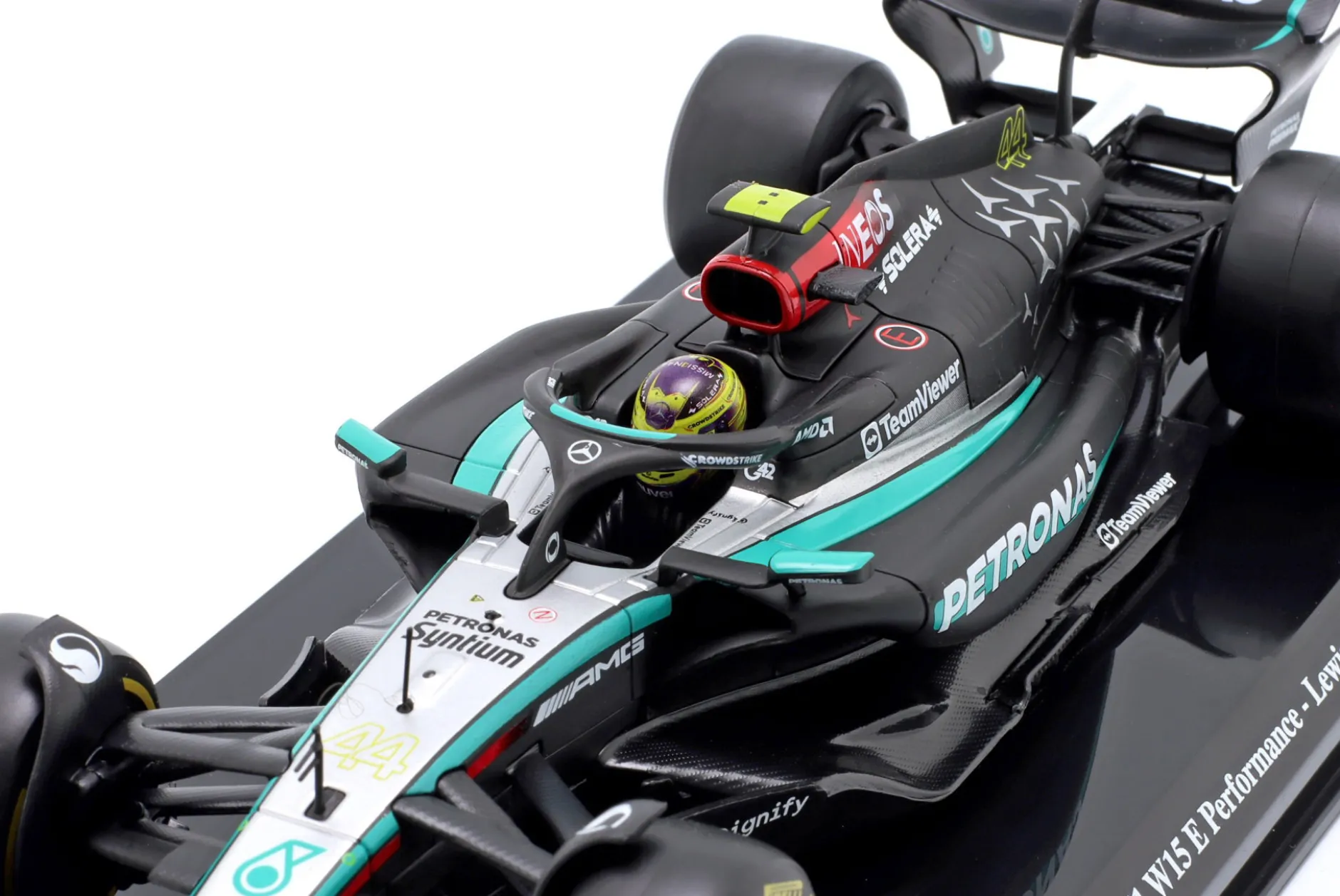 Lewis Hamilton Mercedes-AMG F1 W15 #44 Formel 1 2024 1:24 Bburago