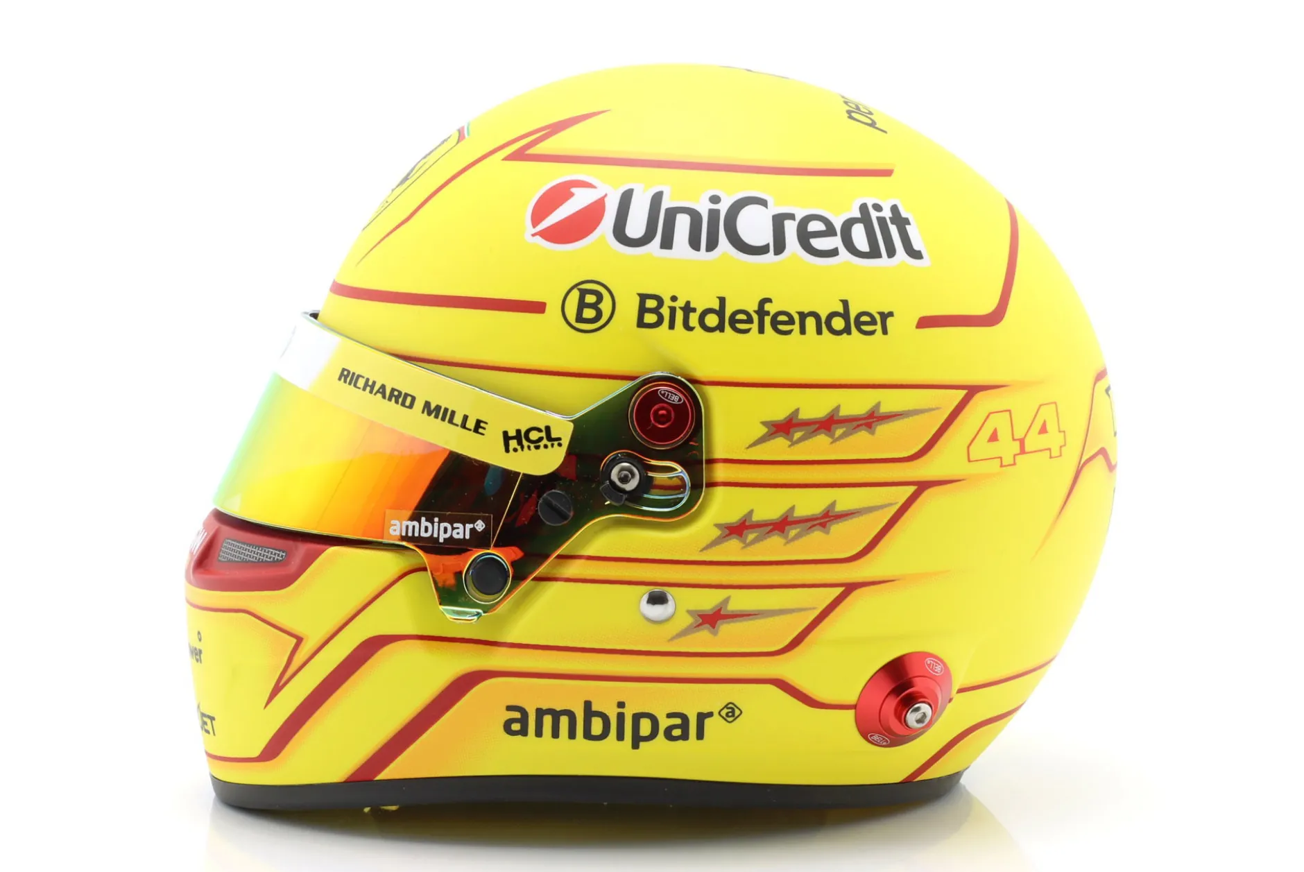 Lewis Hamilton #44 Scuderia Ferrari Formel 1 2025 Helm 1:2 Bell