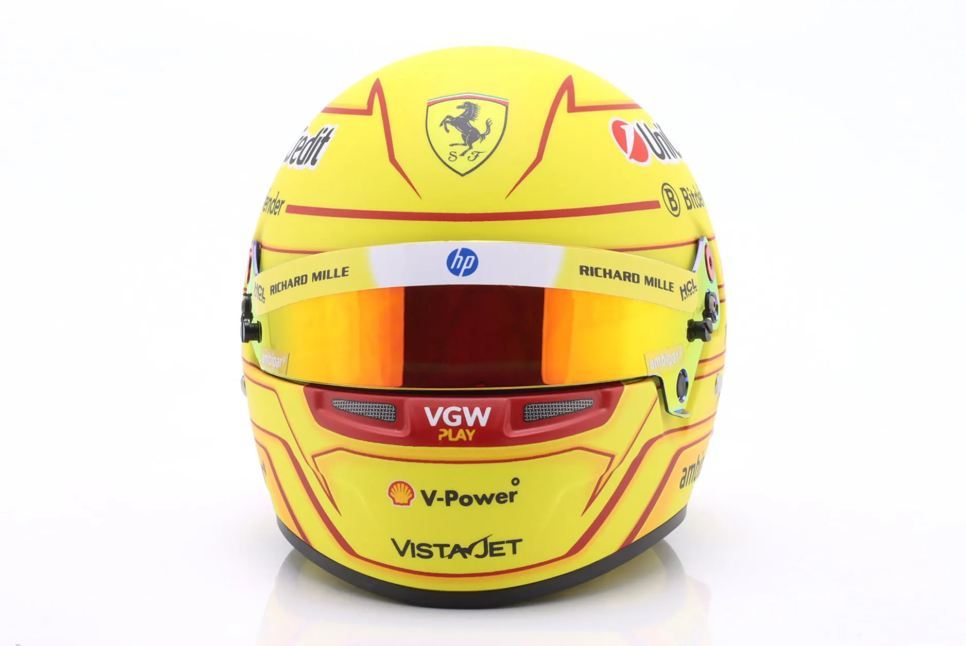 Lewis Hamilton #44 Scuderia Ferrari Formel 1 2025 Helm 1:2 Bell