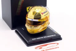 Lewis Hamilton Scuderia Ferrari #44 6th Singapore GP Formel 1 2025 Helm 1:5 LookSmart