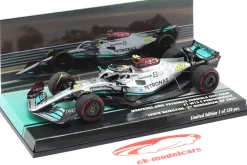 L. Hamilton Mercedes-AMG F1 W13 #44 2nd Ungarn GP Formel 1 2022 1:43 Minichamps