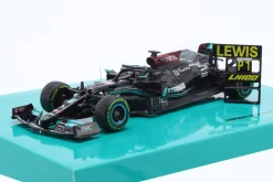 L. Hamilton Mercedes-AMG F1 W12 #44 100th GP-Sieg Sotchi Formel 1 2021 1:43 Minichamps