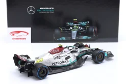 L. Hamilton Mercedes-AMG F1 W13 #44 8th Monaco GP Formel 1 2022 1:18 Minichamps