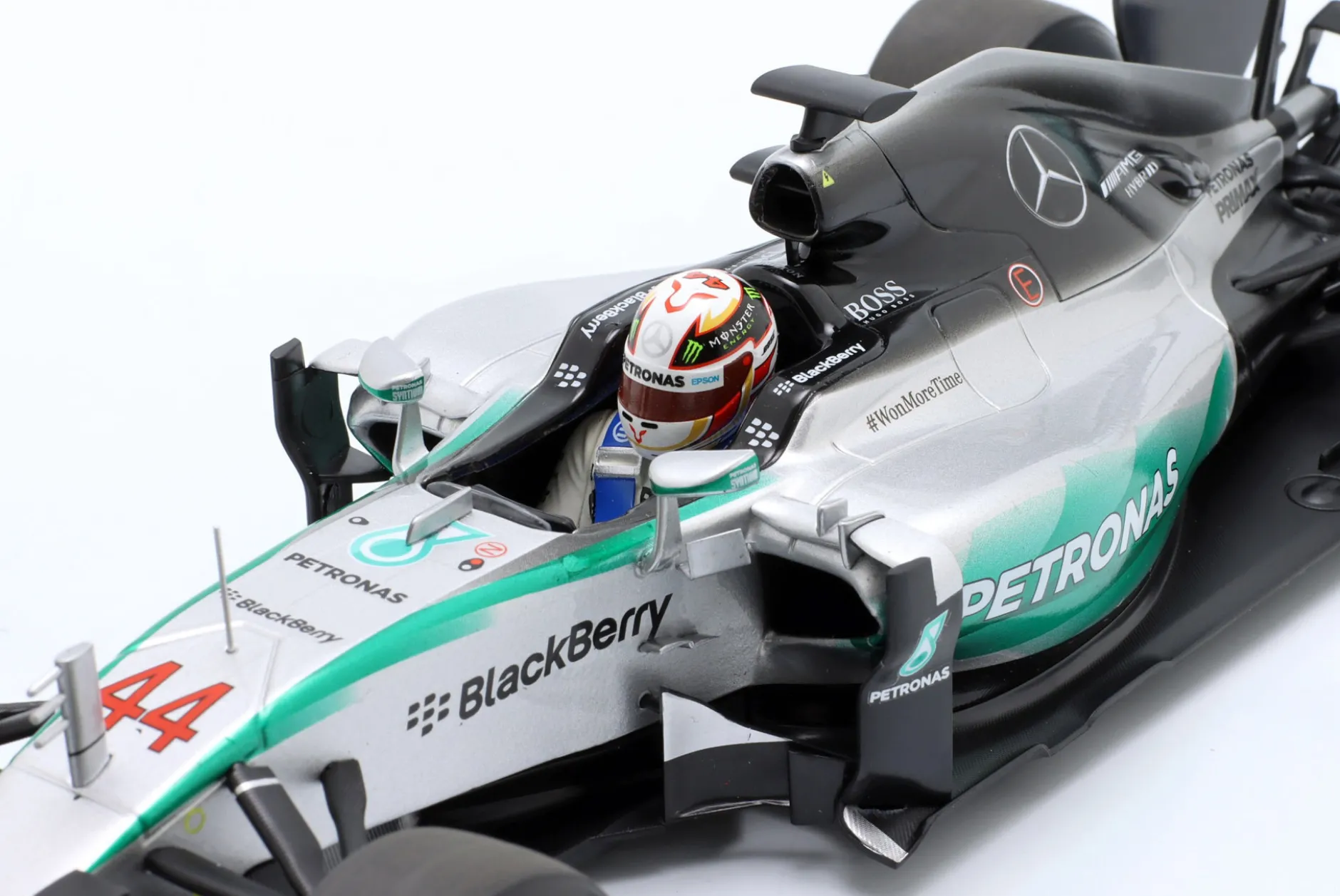 L. Hamilton Mercedes AMG W06 #44 Sieger USA GP Formel 1 Weltmeister 2015 1:18 Minichamps