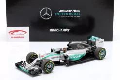 L. Hamilton Mercedes AMG W06 #44 Sieger USA GP Formel 1 Weltmeister 2015 1:18 Minichamps