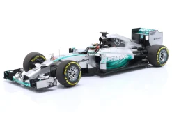 L. Hamilton Mercedes F1 W05 #44 Formel 1 Weltmeister 2014 1:18 Minichamps