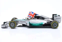 L. Hamilton Mercedes F1 W05 #44 Sieger Abu Dhabi GP Formel 1 Weltmeister 2014 1:18 Minichamps