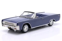 Lincoln Continental Convertible TV Serie Lincoln Lawyer 1963 blau metallic 1:18 KK-Scale