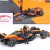 L. Norris McLaren MCL38 #4 Sieger Miami GP Formel 1 2024 mit Figur 1:24 Bburago
